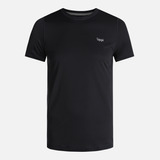 Polera Teen Boy Core Q-dry T-shirt Negro Lippi