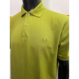 Chomba Fred Perry Lime Green Retro Vintage Talle Medium