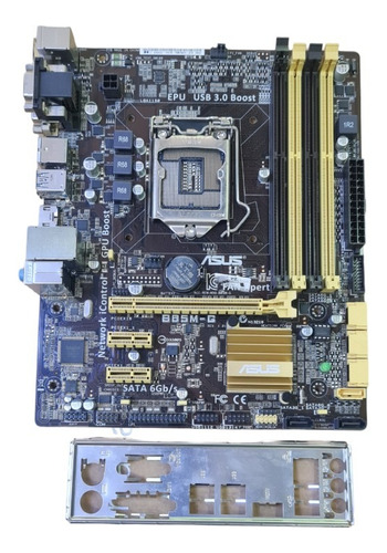 Placa Madre H81 Asus B85m-g 1150 4 Slot Memoria  4ta Gene.