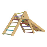 Triángulo Rampa Escalada Resbalín Pikler Juguete Montessori