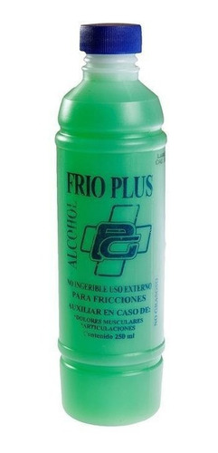 Alcohol Frio Plus Para Dolores Musculares Caja C/10