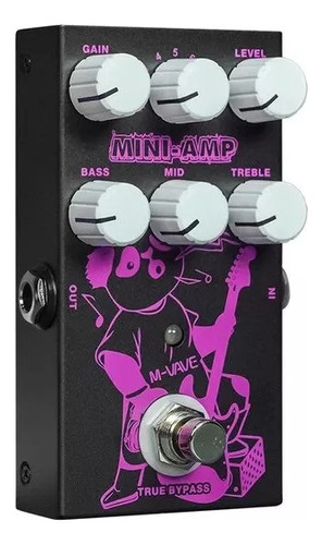 Pedal De Efectos M-vave Mini-amp - 09 Preamplificadores Clás