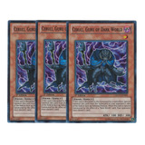 Yugioh 3x Ceruli Guru Of Dark World Super 1st Sdgu-en003