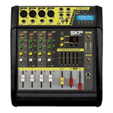 Consola Mixer Potenciada Skp Vz 40 Il 1600w Grabacion Usb 