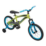 Bicicleta Infantil Huffy Nite Rodada 16 Niños Entrenamiento Color Verde