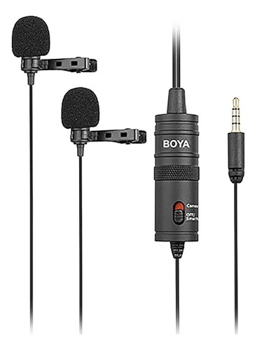 Boya By-m1 - Microfono Universal Solapa Omnidireccional Dual