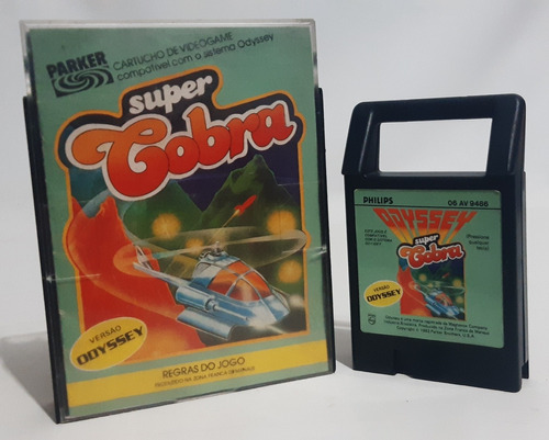 Jogo Odyssey Super Cobra Video Game Philips Anos 80 Pç02