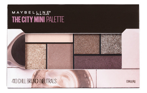 Paleta De Sombras Maybelline De Ojos Multitono City Mini 