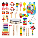 Gouezcc Juego De Instrumentos Musicales Para Nios Pequeos, 3