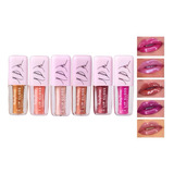 Lip Gloss Brilloso C/ Glitter Hidratante - Ruby Rose 