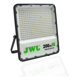 Reflector Led Para Exterior Luz Blanca 200w Jlret-200, 2 Pza