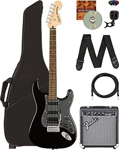 Paquete Fender Squier Affinity Stratocaster Con Amplificador