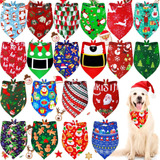 20 Piezas De Bandana De Navidad Para Perro, Pap Noel, Rbol D