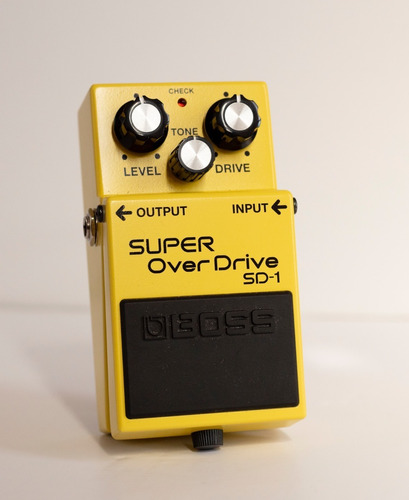 Pedal Overdrive Boss Super Overdrive Sd-1 