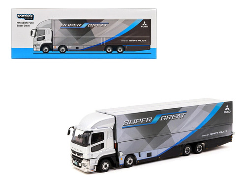 Tarmac Truck64 Mitsubishi Fuso Super Great Trailer 1/64