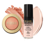 Milani Baked Blush (luminoso) Y Ocultar Corrector De Base Pe