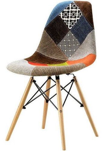 Oportunidad! 2 Sillas Eames Patchwork Usadas En Exposición 