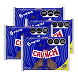 Cruch Chocolate C/leche Arroz Inflado Nestle 24 Pz