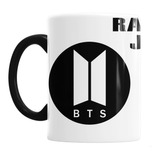 Taza Mágica Bts Cerámica Excelente Calidad