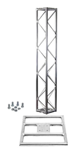 Kit Box Truss Q15 Treliça 2,0 Mts + Base Eventos Festas