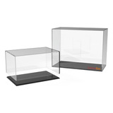 Caja Acrílica Con Base, Vitrina P/ Coleccionables Cba-101025