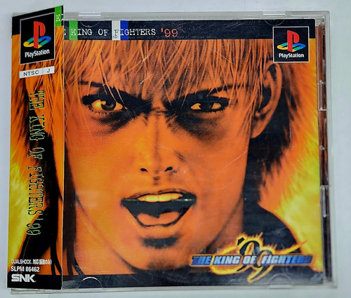 King Of Fighters 99 Japonés Con Spin Card Ps1 Playstation 1