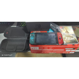 Nintendo Switch + Zelda Bow + Case + Sd 128 Gb