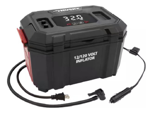 Inflador De Llantas Husky 12/120 Volt Auto And Home Inflator