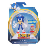 Sonic The Hedgehog Sonic Con Monitor De Superanillo Jakks