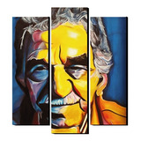 Cuadro Vertical Artistico Gabriel Garcia Marquez 