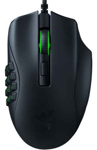 Mouse Gamer Razer Naga X Moba Mmo 18k Dpi 16 Botones Rgb *