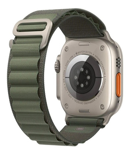 Correa Alpine Para Apple Watch Ultra Y Todas Las Series Color Verde - 42/44/45 Mm Y Ultra 49 Mm