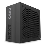 Fuente De Poder Nzxt C650 Gold 80 Gold 24-pin Atx 135mm 650w