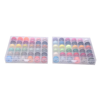 Bobina De Hilo, 72 Colores, Transparente, De Alta Calidad, 2 | Envío gratis