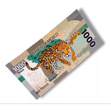 Toalla Baño Billete De Mil Pesos Mexicanos Jaguar