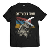 Camiseta Banda System Of A Down Protect The Land