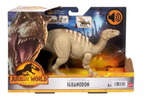 Jurassic World Juguete Iguanodon Ruge Y Ataca