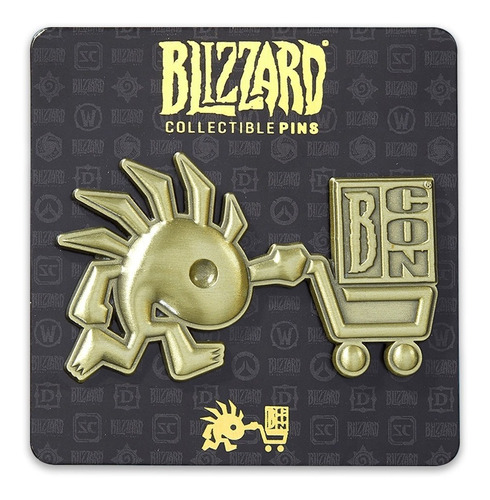 Blizzcon 2017 Gold Merchy Pin