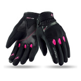 Guantes Moto Mujer Seventy Degrees Sd-c26 Protección Verano