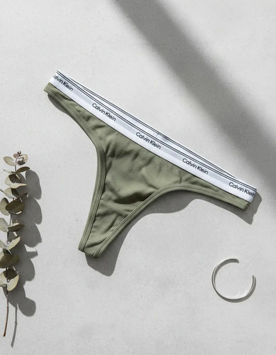 Calzón Tanga Calvin Klein 3 Piezas 100% Original Mujer Dama