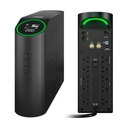 Ups Gamer Apc Bgm1500b-lm 1500va Ps5 Xbox Rgb 10 Tomas 3 Usb