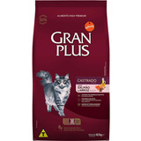 Ração Gatos Castrados Salmão E Arroz Menu 10,1kg Granplus