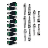 Kit 200 Conector Bnc  Mola + 100 P4 Macho Com Borne - Prime