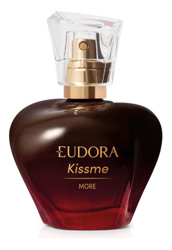 Novo Kiss Me More Desodorante Colônia 50ml Feminino Eudora Lançamento