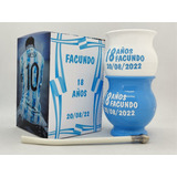 Mate Personalizado C/bombilla Souvenir Con Caja X 40 C/envio