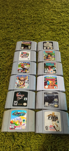 Lote De Cartuchos Nintendo 64