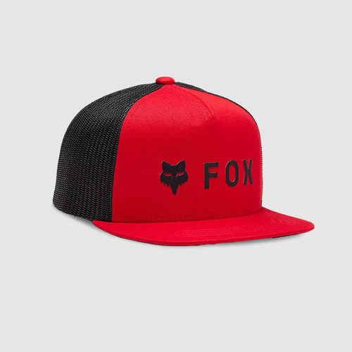 Gorro Jockey Lifestyle Niño Absolute Mesh Snapback Rojo Fox