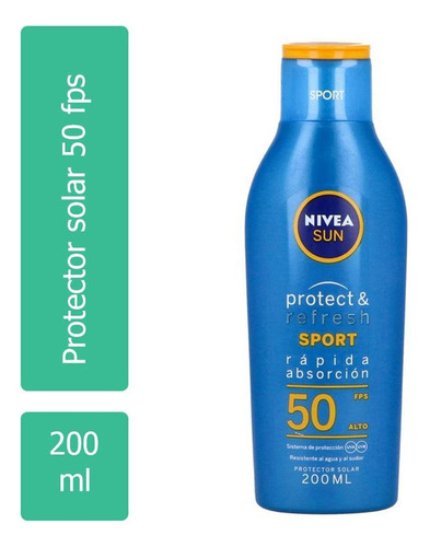 Nivea Sun Protector Solar Sensación Ligera Fps Botella Con 2