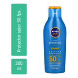 Nivea Sun Protector Solar Sensación Ligera Fps Botella Con 2