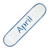 Shape April Maple 8.25 Og Logo Blue - Skateboard Deck Skate